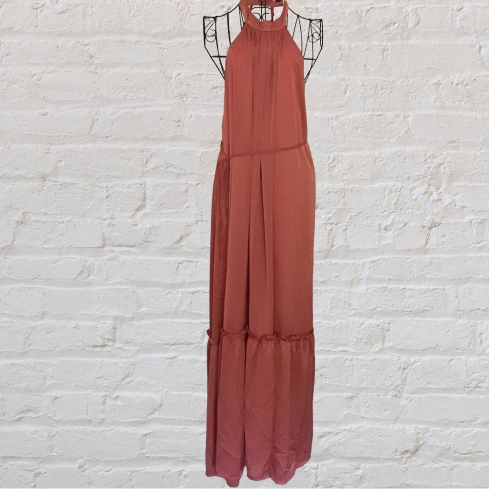 One One Six Clay maxi tiered dress NWT